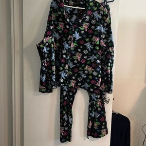 Happy Bunny Pajamas Women’s Size 3X  Jim Benton Early 2000s  Winter Soft